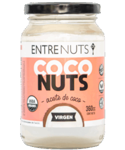 Aceite de Coco Virgen Entrenuts x 360g sin Gluten