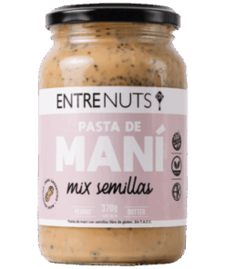 Pasta de Mani Semillas Entrenuts x 370g sin Gluten